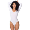 Ladies' American Apparel  Long-Sleeve Bodysuit